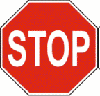 You drive up to an intersection with a stop sign. There is no painted stop line. Where should you stop? - You drive up to an intersection with a stop sign. There is no painted stop line. Where should you stop?