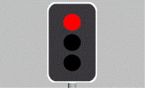 At a pedestrian crossing with traffic lights, when the amber light starts 'flashing' after the red stop signal, it means: - At a pedestrian crossing with traffic lights, when the amber light starts 'flashing' after the red stop signal, it means: