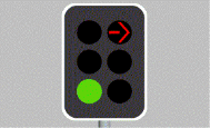 category traffic-lights-lanes - It is 3 o'clock in the morning. You cannot see any other traffic. You want to turn right. You may: