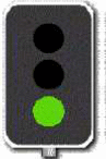 As you approach a set of traffic lights at an intersection, they change from green to yellow (amber). You must: - As you approach a set of traffic lights at an intersection, they change from green to yellow (amber). You must: